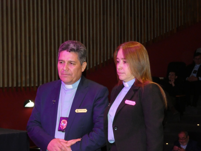 Foto Historia de Confecap Obispo Capp Luis Villalón y esposa