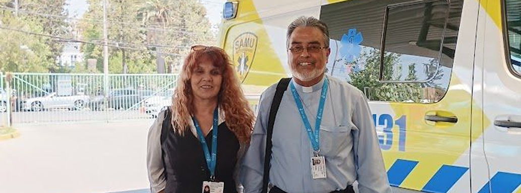 Capellanes en el servicio del Hospital San José